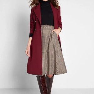 🕸MOVINGSALE🕸 MODCLOTH PERFECT TIMING BELTED SKIR